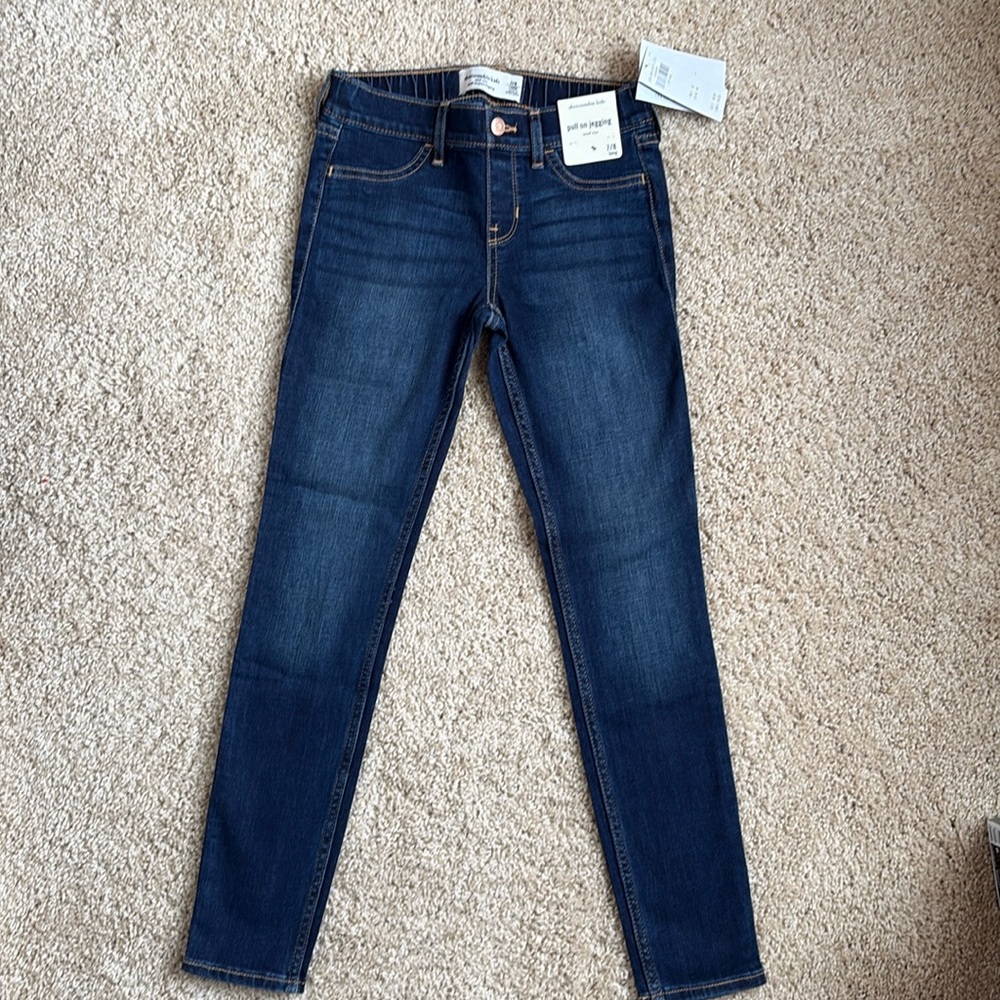 Abercrombie Kids Pull On Jegging mid rise size 7/8 long